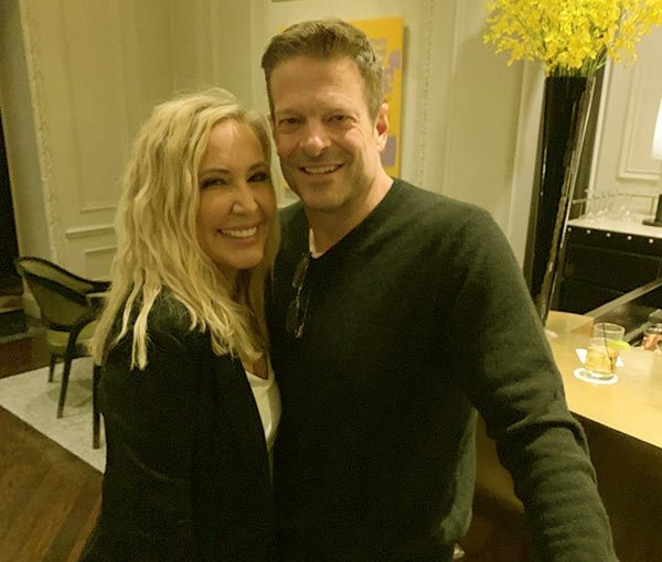 Image of Caption: David Beador with his ex-wife Shannon Beador