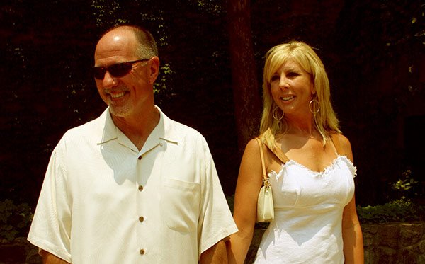 Image of Caption: Donn Gunvalson with his ex-wife Vicki Gunvalson