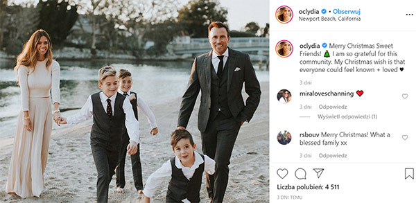 Image of Caption: Doug Mclaughlin with his wife Lydia Mclaughlin and with their kids Stirling Mclaughlin, Maverick Mclaughlin, and Roman Scott Mclaughlin