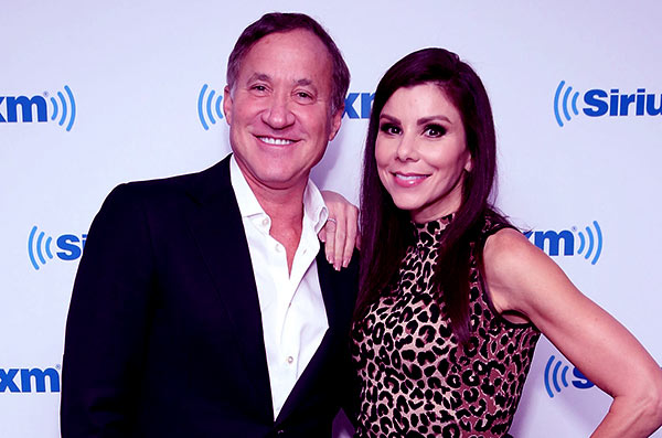 Image of Caption: Heather Dubrow with her husband Terry Dubrow