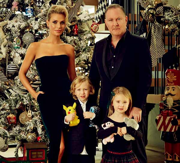 Image of Paul and Dorit Kemsley have two adorable kids